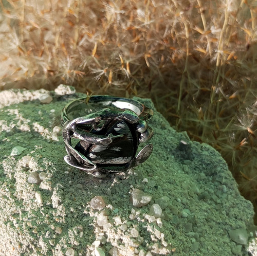 Obsidiánový prsten — foto 3