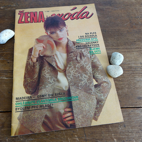 ŽENA a MÓDA ... módní časopis ... 11/1989 — foto 2