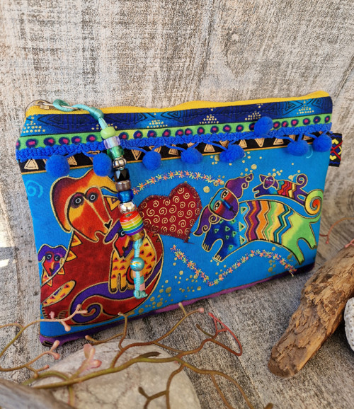 * etuje ~ taštička s pejsky Laurel Burch — foto 4