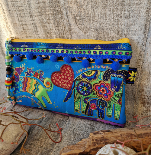 * etuje ~ taštička s pejsky Laurel Burch — foto 4