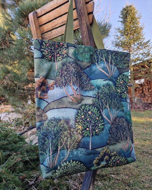 BAG nákupka ... stromy ... taška — foto 4