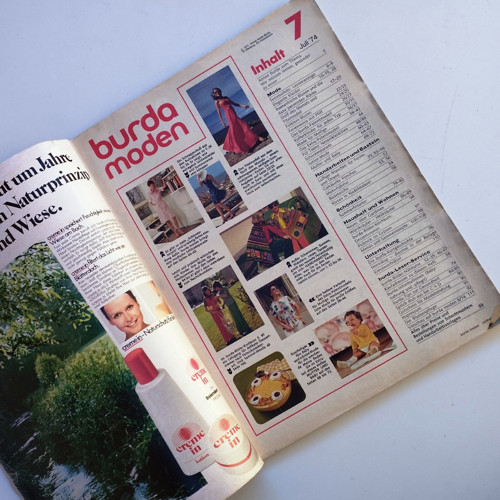 BURDA 7/1974 — foto 2