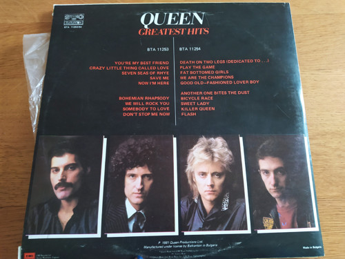 Vinyl- Queen Greatest hits 2LP! — foto 2