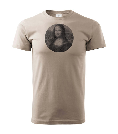 Tričko Optical Illusion Mona Lisa — foto 2