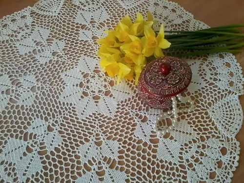 Dečka háčkovaná bílá — foto 2