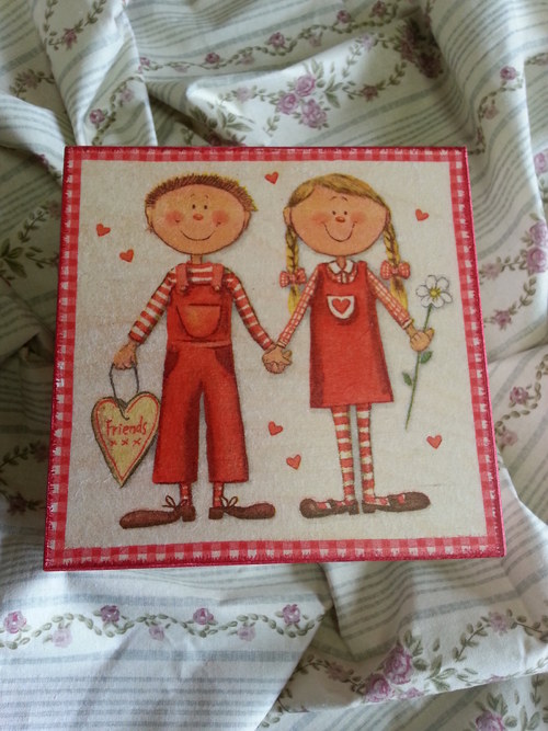 Šperkovnice, čajová krabice love — foto 3