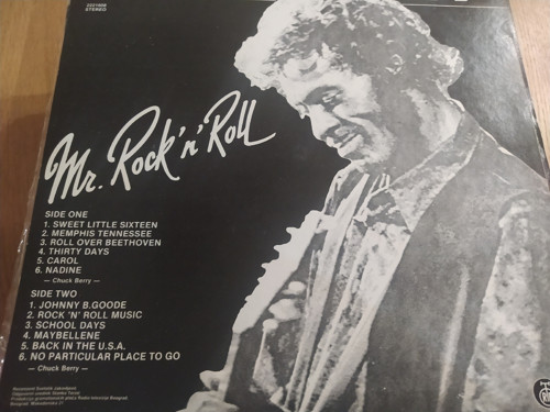 Vinyl- Chuck Berry- Mr.Rock 'n' roll — foto 2
