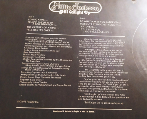 Vinyl- Millie Jackson — foto 2