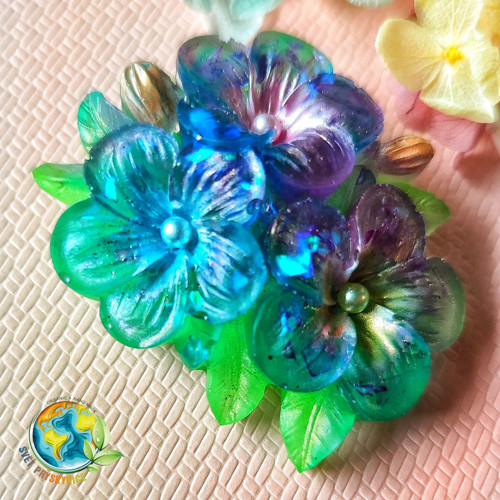 Brož "Flowers" — foto 2
