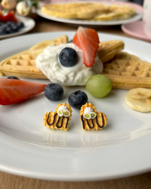 Banánové waffle (pecky) — foto 2
