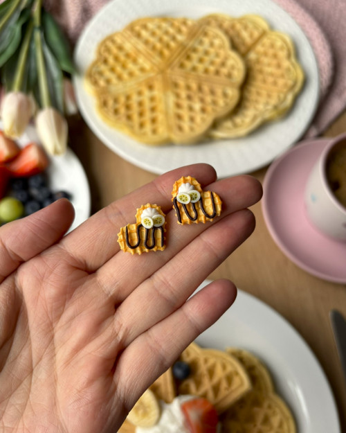 Banánové waffle (pecky) — foto 3