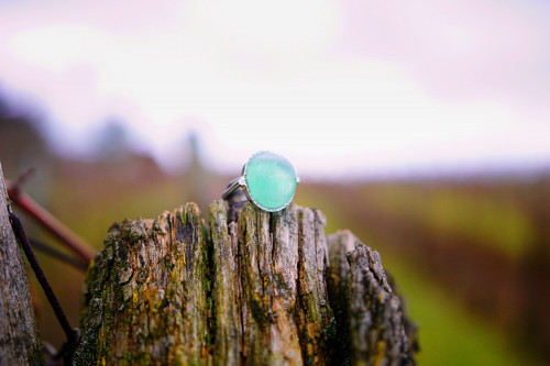 Nerezový prsten....... " Green " — foto 4