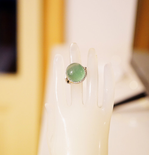 Nerezový prsten....... " Green " — foto 2