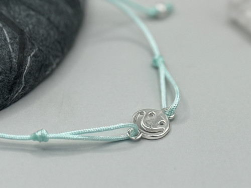 Minimalistický náramek - Smile (mátová) — foto 4