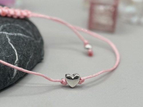 Minimalistický náramek - Tiny Shiny (sv. růžová) — foto 4