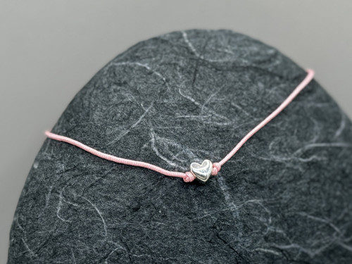 Minimalistický náramek - Tiny Shiny (sv. růžová) — foto 3