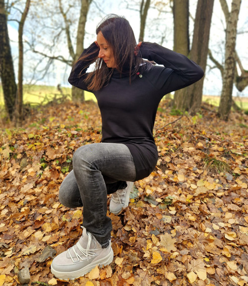 Mikina Chloe černá...S — foto 3