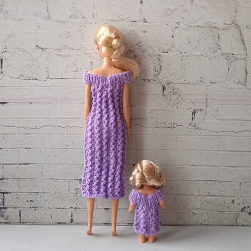 Oblečky pro Barbie a Evičku - šaty — foto 2