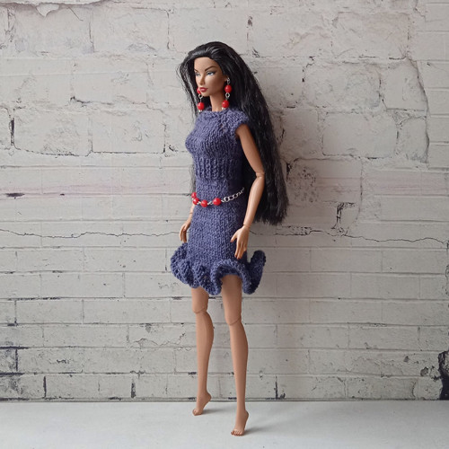Oblečky pro Barbie, FR, Integrity - šaty + šperky — foto 3