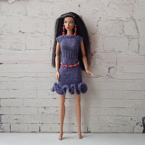 Oblečky pro Barbie, FR, Integrity - šaty + šperky — foto 2