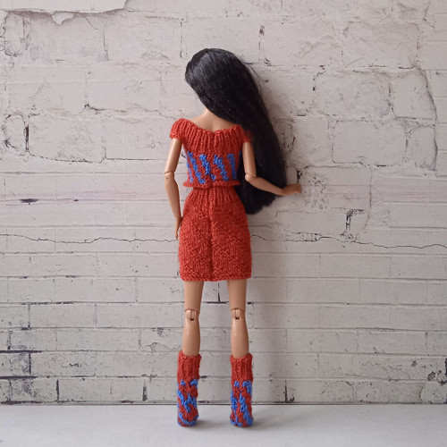 Pro Barbie, FR, Integrity - tričko, sukně, boty — foto 3