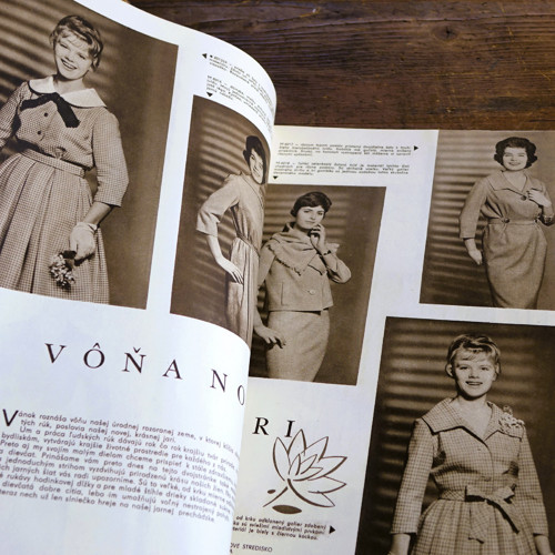 Móda textil ... 4/1960 ... slovensky — foto 2