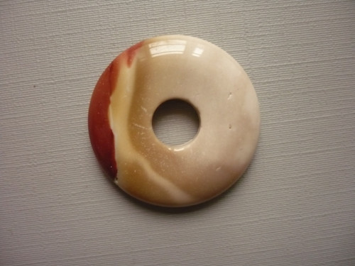 Donut 30 mm - jaspis mookait, č.15f — foto 2