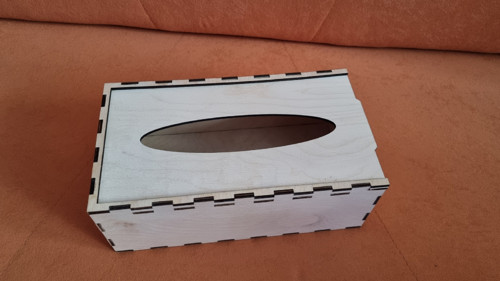 Krabička na kapesníky čistá — foto 2