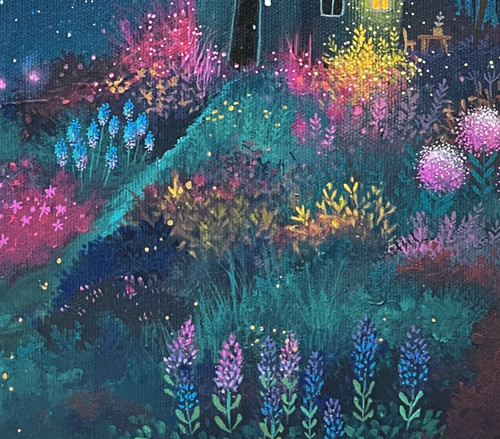 Daleko od lidí - 30x30cm — foto 5