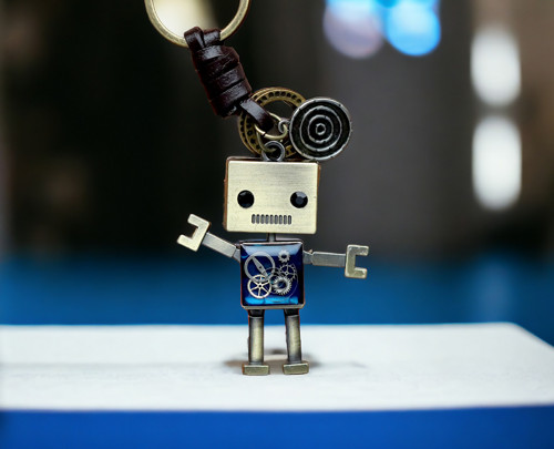 Robot - klíčenka — foto 2