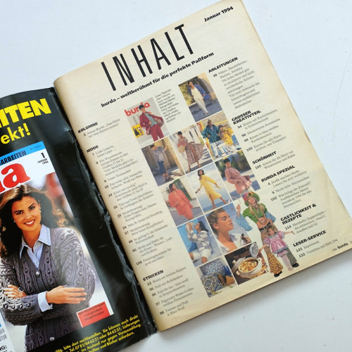 BURDA 1/1994 — foto 2