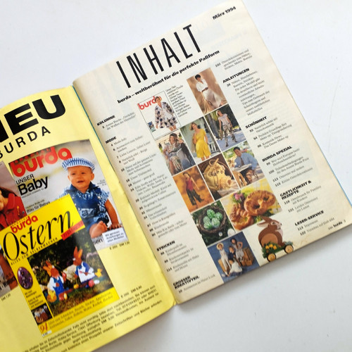 BURDA 3/1994 — foto 2