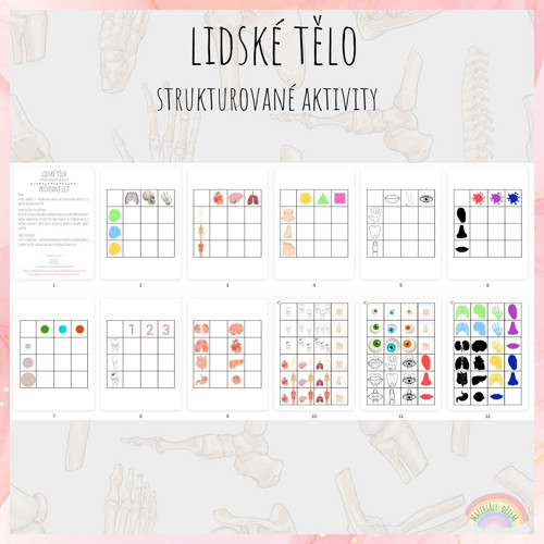 Lidské tělo, strukturované aktivity — foto 2