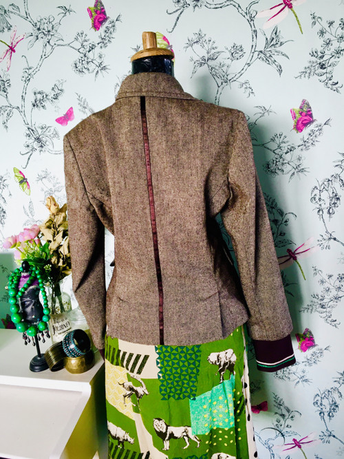Sako dandy tweed atypické — foto 4