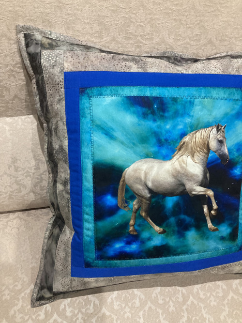 Povlak na polštář patchwork — foto 4