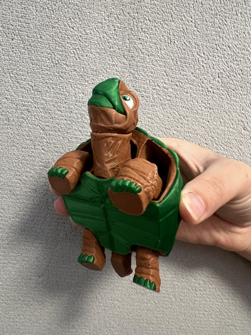 Flexi Veselá Želvička - 10 cm - 3D tisk — foto 2