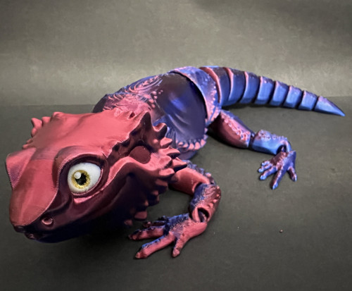 Agama Vousatá - 26 cm - 3D Tisk — foto 5