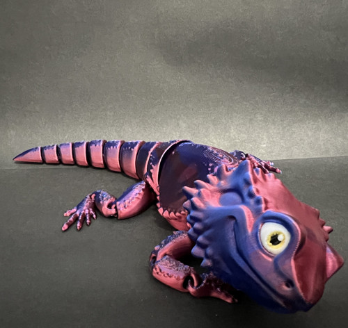 Agama Vousatá - 26 cm - 3D Tisk — foto 4