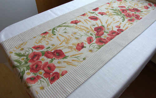 Běhoun 42x138 - Fleurs lem pruhy — foto 3