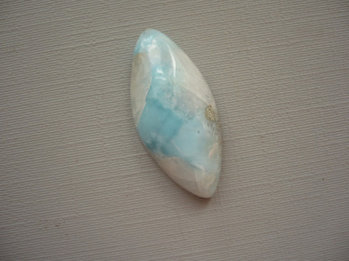 Kabošon - larimar 27 mm, č.2Af — foto 2
