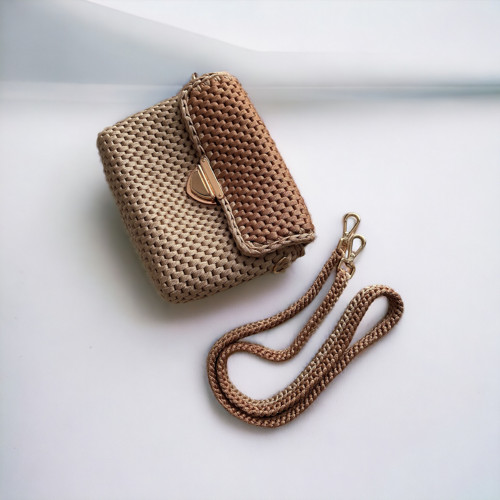 Háčkovaná kabelka ROTANG/ Crossbody — foto 3
