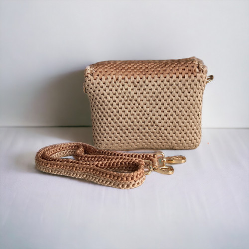 Háčkovaná kabelka ROTANG/ Crossbody — foto 2