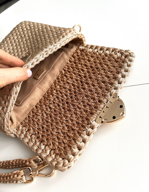 Háčkovaná kabelka ROTANG/ Crossbody — foto 4