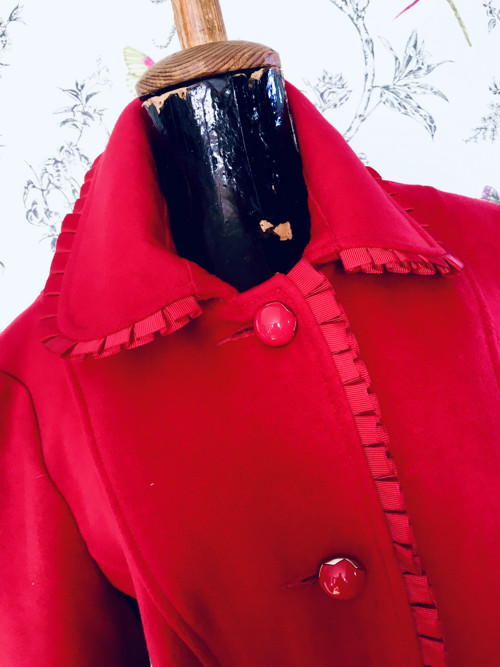 Kabát retro red originální — foto 5