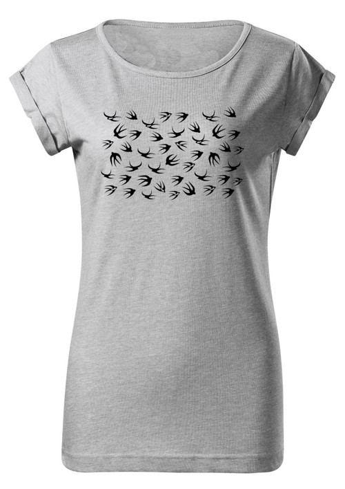 Dámské tričko "Little swallows" — foto 5