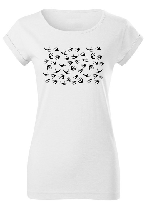 Dámské tričko "Little swallows" — foto 3