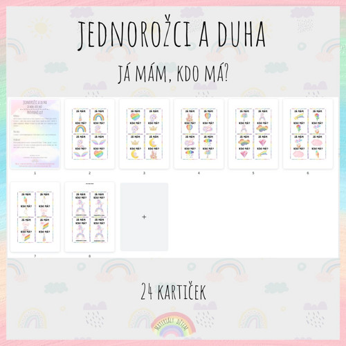 Já mám, kdo má? Jednorožci a duha — foto 2