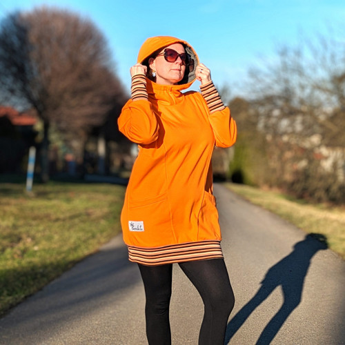 Mikina TULP neon orinž — foto 5