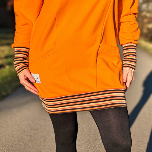 Mikina TULP neon orinž — foto 6