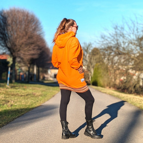 Mikina TULP neon orinž — foto 4